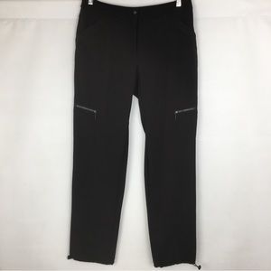 Chico’s Zenergy Activewear Pants Outdoor Cargo Utility Black Women’s 0.5 US S/6